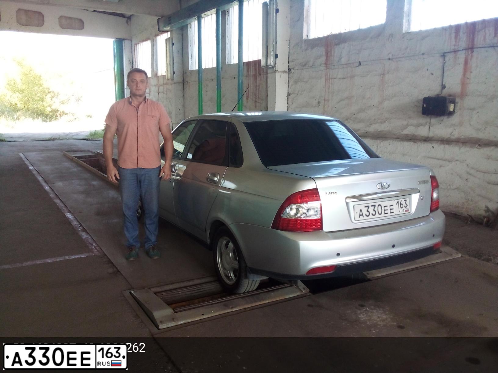 Фото автомобиля LADA PRIORA, 2008 — госномер С309РЕ58. Цвет: Серебристый