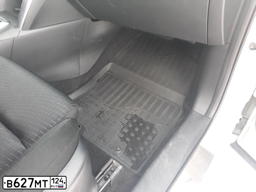 Фото автомобиля MAZDA CX-5, 2014 — госномер В627МТ124. Цвет: Белый