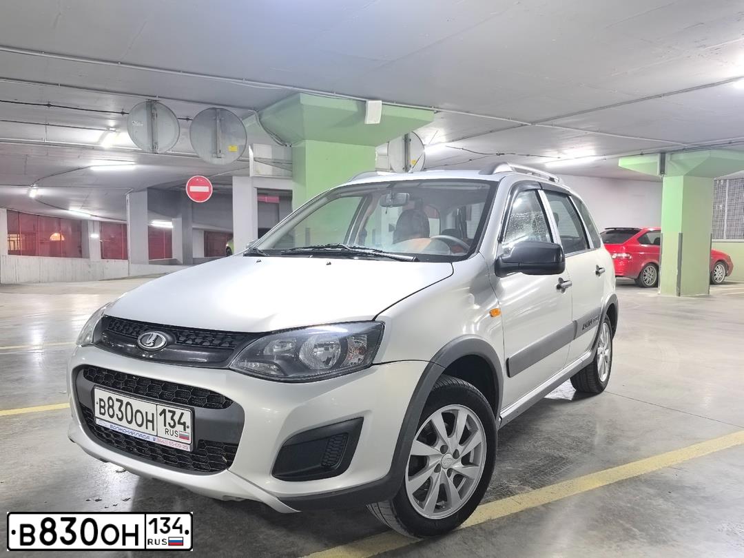 Фото автомобиля LADA 2194 KALINA, 2016 — госномер К292КО134. Цвет: СЕРЕБРИСТЫЙ