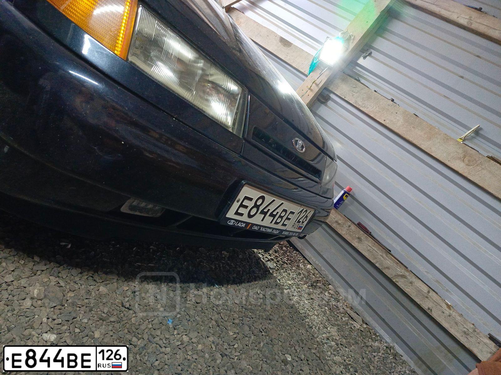 Фото автомобиля LADA 2112, 2005 — госномер Е844ВЕ126. Цвет: ГРАФИТОВЫЙ МЕТАЛЛИК