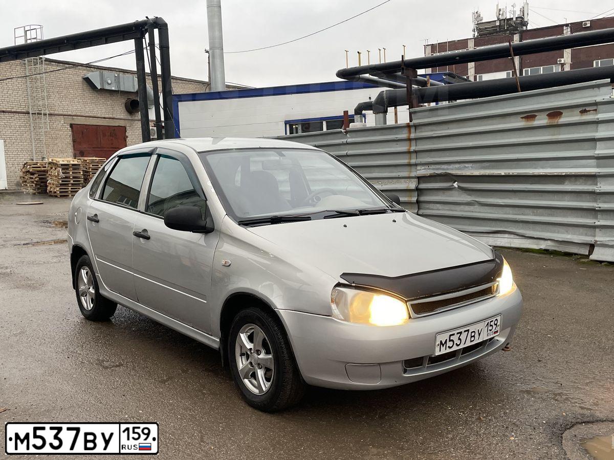 Фото автомобиля LADA 1118 KALINA, 2008 — госномер Р128УМ159. Цвет: СЕРЕБРИСТЫЙ