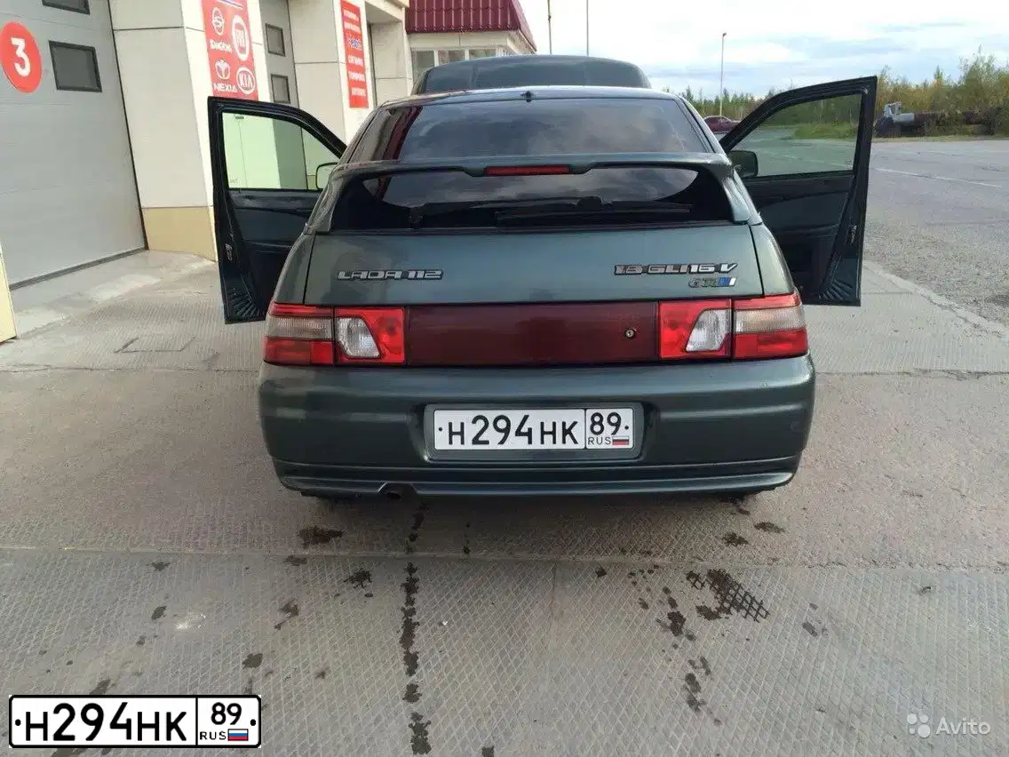 Фото автомобиля LADA 2112, 2007 — госномер Н750СА196. Цвет: СЕРО-ЗЕЛЕНЫЙ
