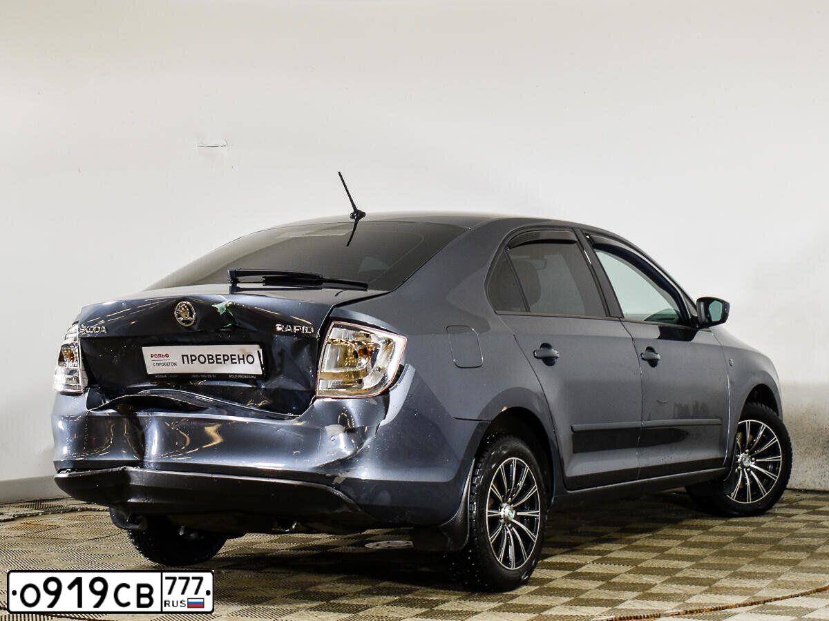 Фото автомобиля SKODA RAPID, 2016 — госномер К941ТЕ69. Цвет: БЕЛЫЙ-ЖЕЛТЫЙ-СЕРЫЙ