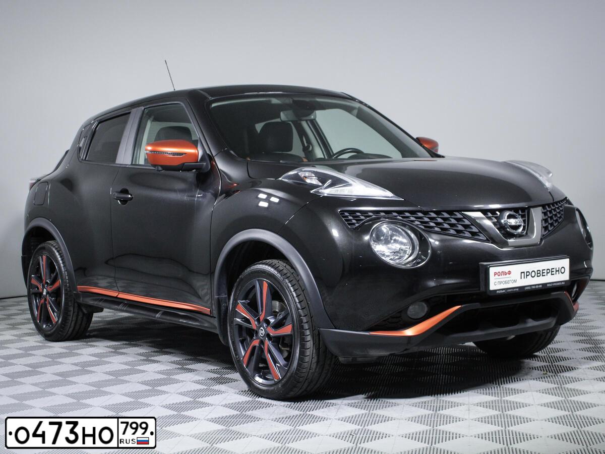 Фото автомобиля NISSAN JUKE, 2018 — госномер М771РВ790. Цвет: ЧЕРНЫЙ
