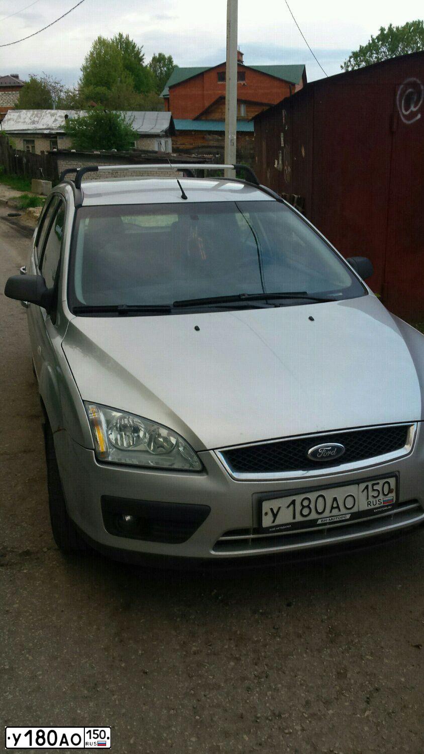 Фото автомобиля FORD FOCUS, 2006 — госномер О227ТК40. Цвет: СЕРЕБРИСТЫЙ
