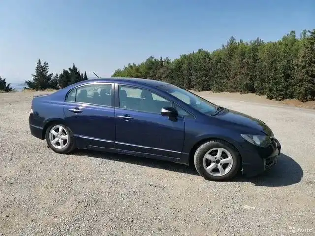 Фото автомобиля HONDA CIVIC, 2008 — госномер В164ВА180. Цвет: СИНИЙ ТЕМНЫЙ