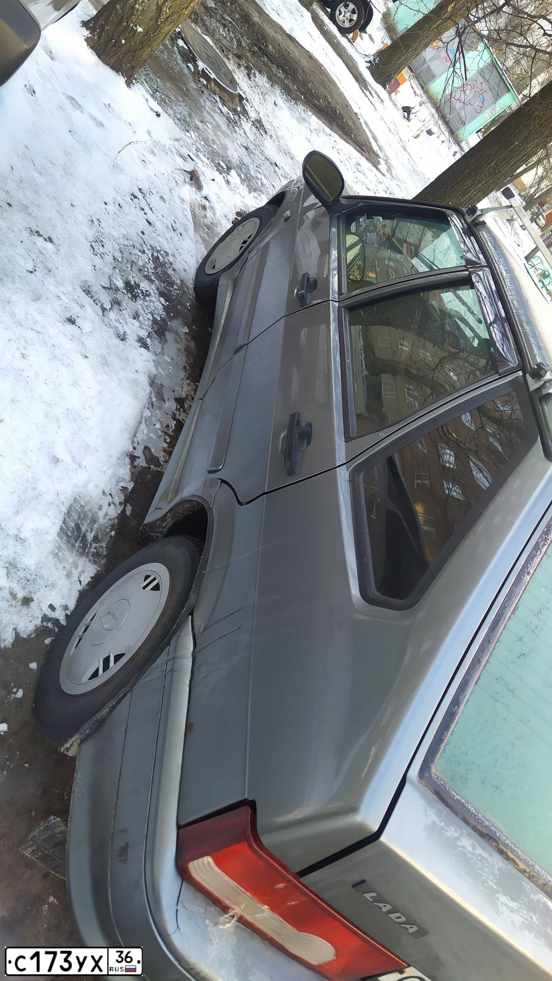 Фото автомобиля LADA 2114 SAMARA, 2013 — госномер С173УХ36. Цвет: средний серо-зеленый металлик