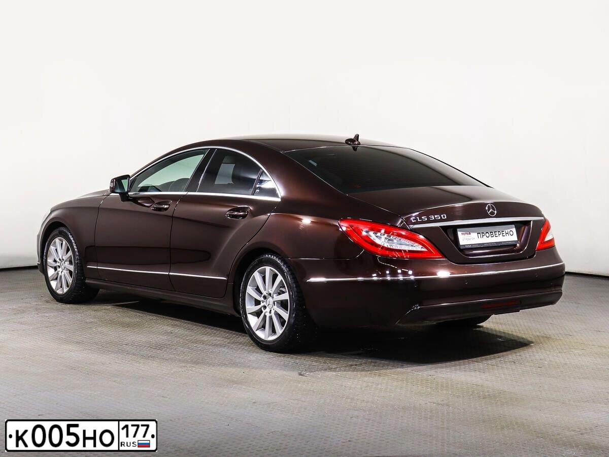 Фото автомобиля MERCEDES CLS-KLASSE, 2013 — госномер Р595ВУ82. Цвет: Коричневый