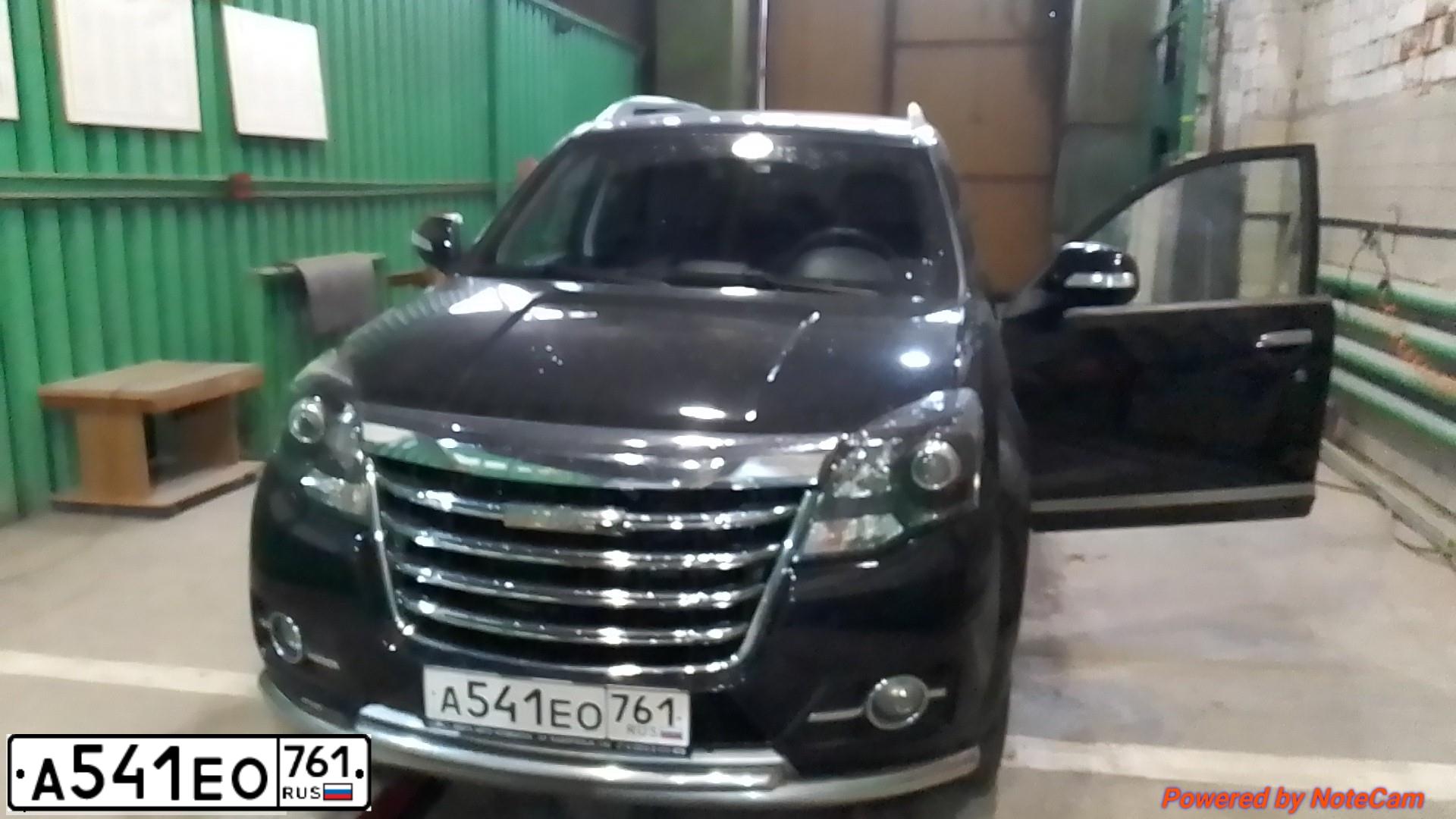 Фото автомобиля GREAT WALL DW HOWER H3, 2017 — госномер Т911АА774. Цвет: ЧЕРНЫЙ