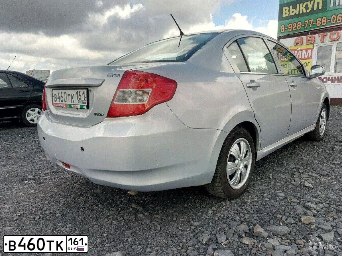 Фото автомобиля VORTEX ESTINA A21, 2012 — госномер В171МР761