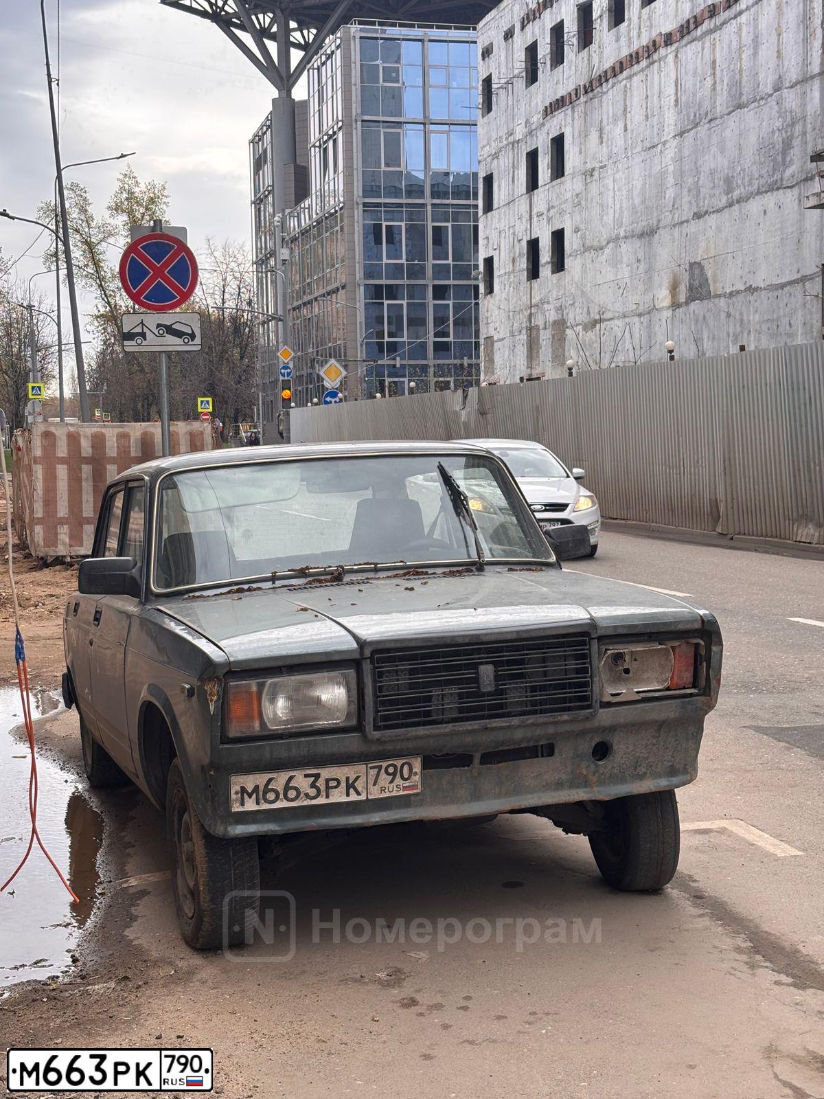 Фото автомобиля LADA 2107, 2011 — госномер В948УЕ152. Цвет: СЕРО-ЗЕЛЕНЫЙ