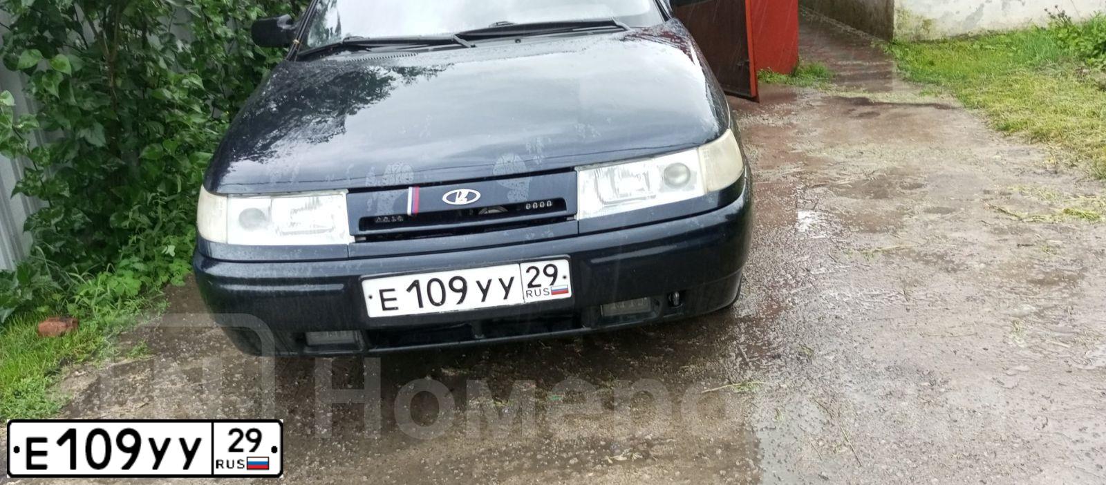 Фото автомобиля LADA 2112, 2005 — госномер Е109УУ29. Цвет: СЕРЕБР.ЧЕРНО-СИНИЙ
