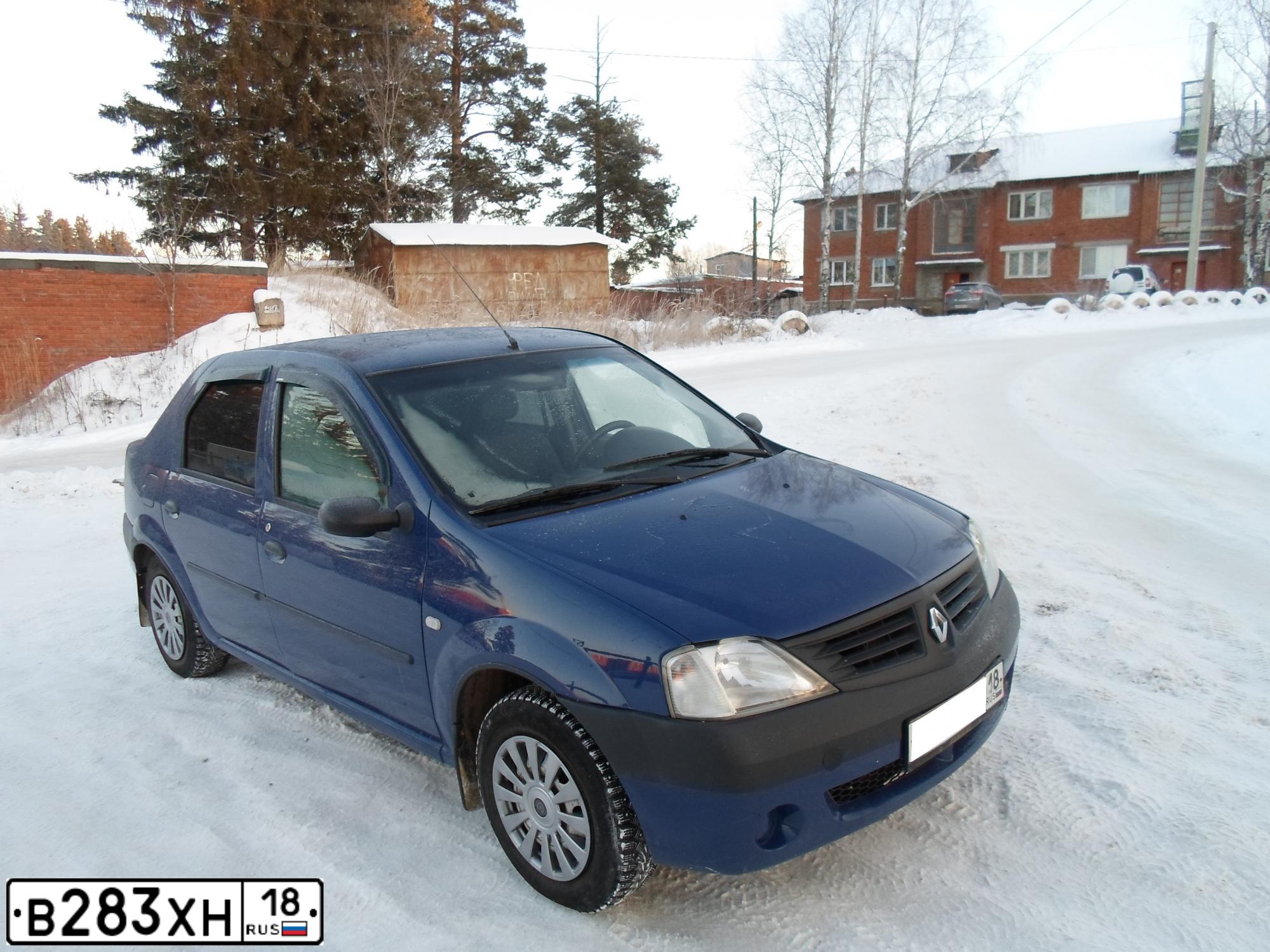 Фото автомобиля FORD FOCUS, 2006 — госномер В283ХН18. Цвет: Темно-синий