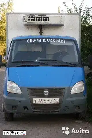 Фото автомобиля GAZ 1724, 2012 — госномер У509ОТ48. Цвет: синий