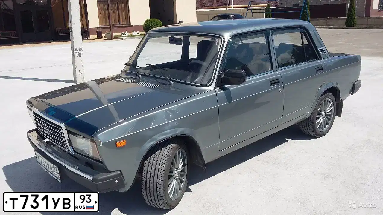 Фото автомобиля LADA 2107, 2010 — госномер В891ЕУ193. Цвет: СРЕД СЕР -ЗЕЛЕН МЕТ