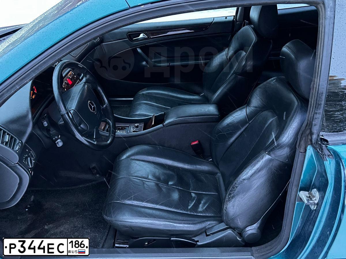 Фото автомобиля MERCEDES-BENZ CLK230, 1998 — госномер С811КХ774. Цвет: ЗЕЛЕНЫЙ