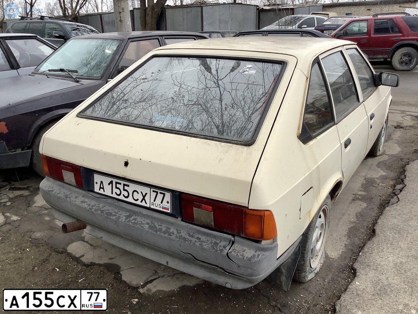 Фото автомобиля OPEL OMEGA, 1989 — госномер А155СХ77. Цвет: ГОЛУБОЙ