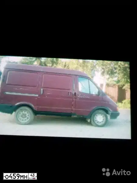 Фото автомобиля GAZ 2752 SOBOL, 2000 — госномер О459МН43. Цвет: ГРАНАТ