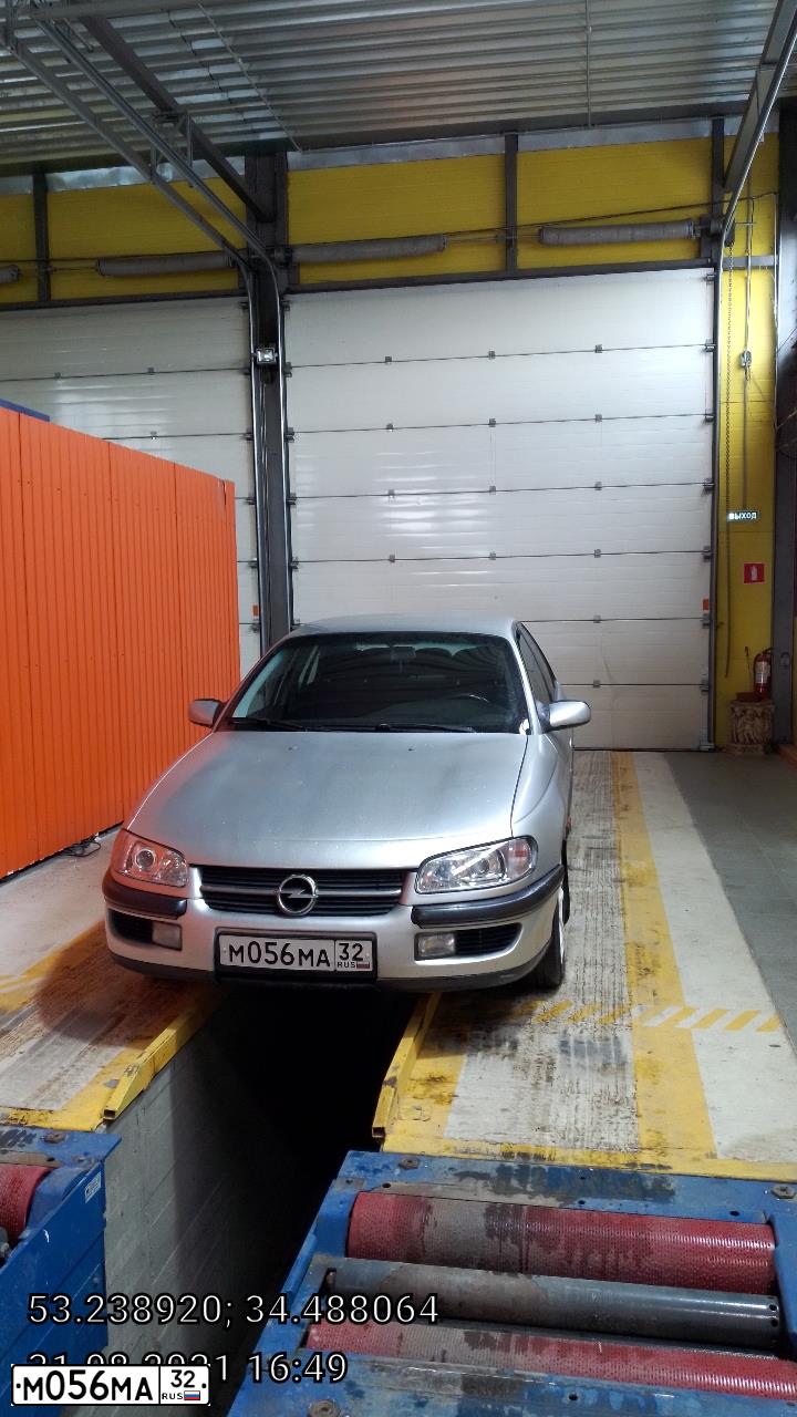 Фото автомобиля OPEL OMEGA, 1999 — госномер С382КМ40