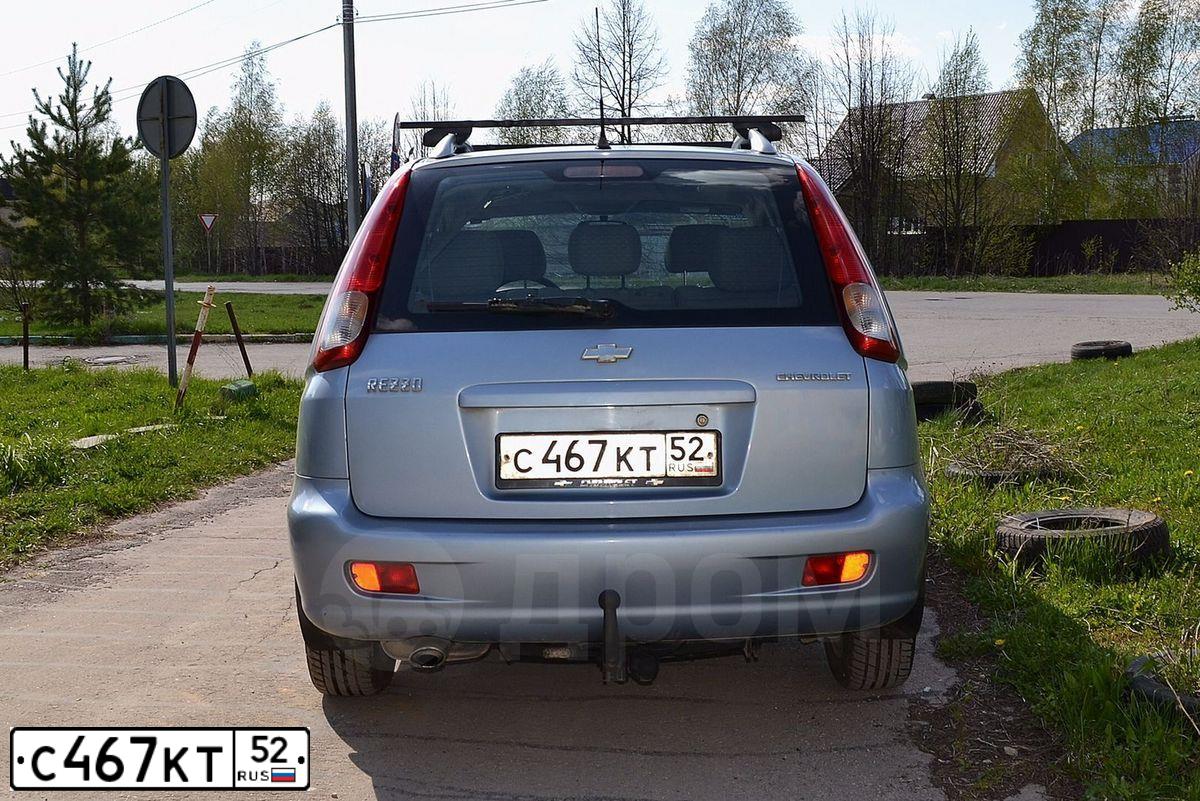 Фото автомобиля CHEVROLET REZZO, 2006 — госномер Т709ХА152. Цвет: СЕРЫЙ