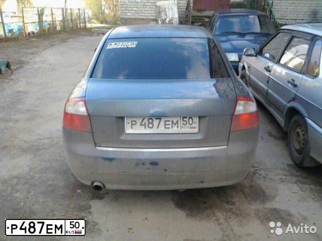 Фото автомобиля AUDI A4, 2003 — госномер Т414ОР71. Цвет: ТЕМНО-СЕРЫЙ