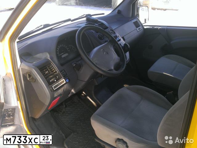 Фото автомобиля MERCEDES VITO, 2001 — госномер А006АР197. Цвет: ЖЁЛТЫЙ