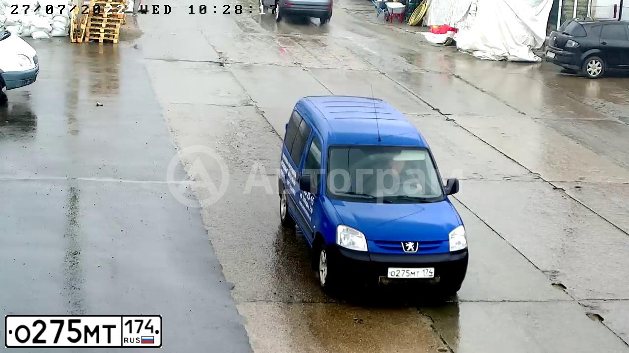 Фото автомобиля PEUGEOT PARTNER, 2010 — госномер Р613ХК40