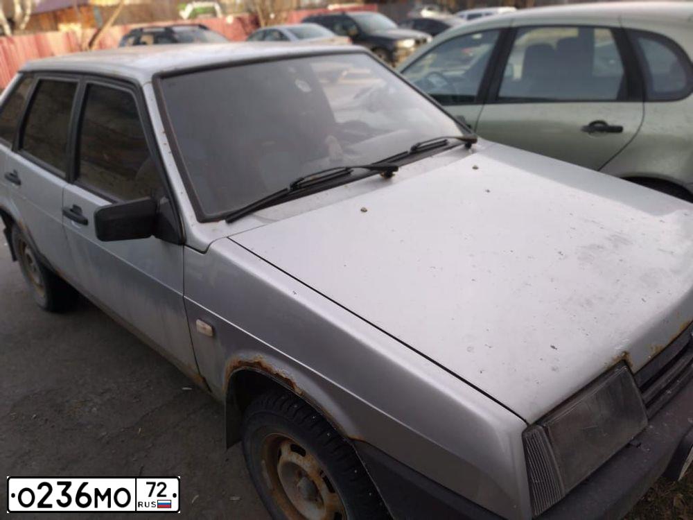 Фото автомобиля VAZ 2109 SAMARA, 2003 — госномер Н064ТМ72. Цвет: СВЕТЛО-СЕРЕБРИСТЫЙ