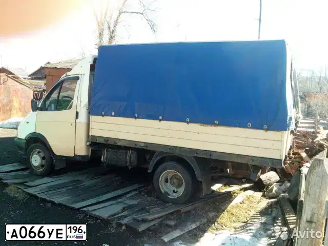 Фото автомобиля GAZ 3302 EL, 2002 — госномер А066УЕ196. Цвет: СВЕТЛО БЕЖЕВЫЙ