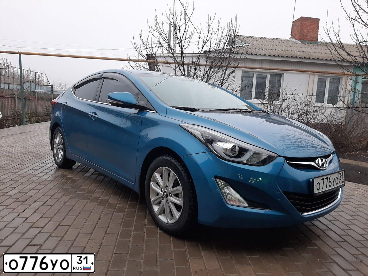 Фото автомобиля HYUNDAI ELANTRA, 2015 — госномер Р832ЕА46