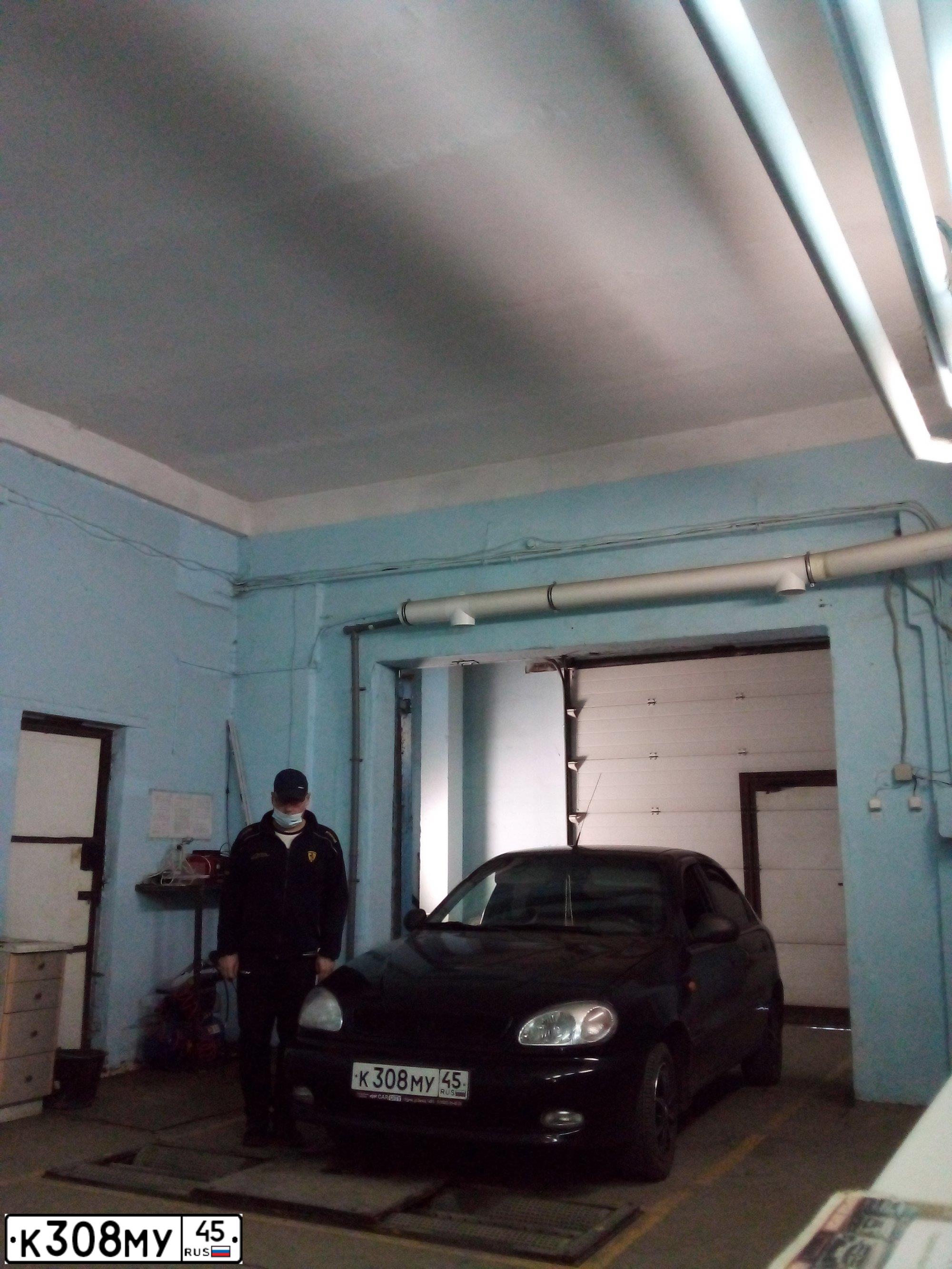 Фото автомобиля ZAZ Z CHANCE, 2010 — госномер К308МУ45. Цвет: ЧЕРНЫЙ