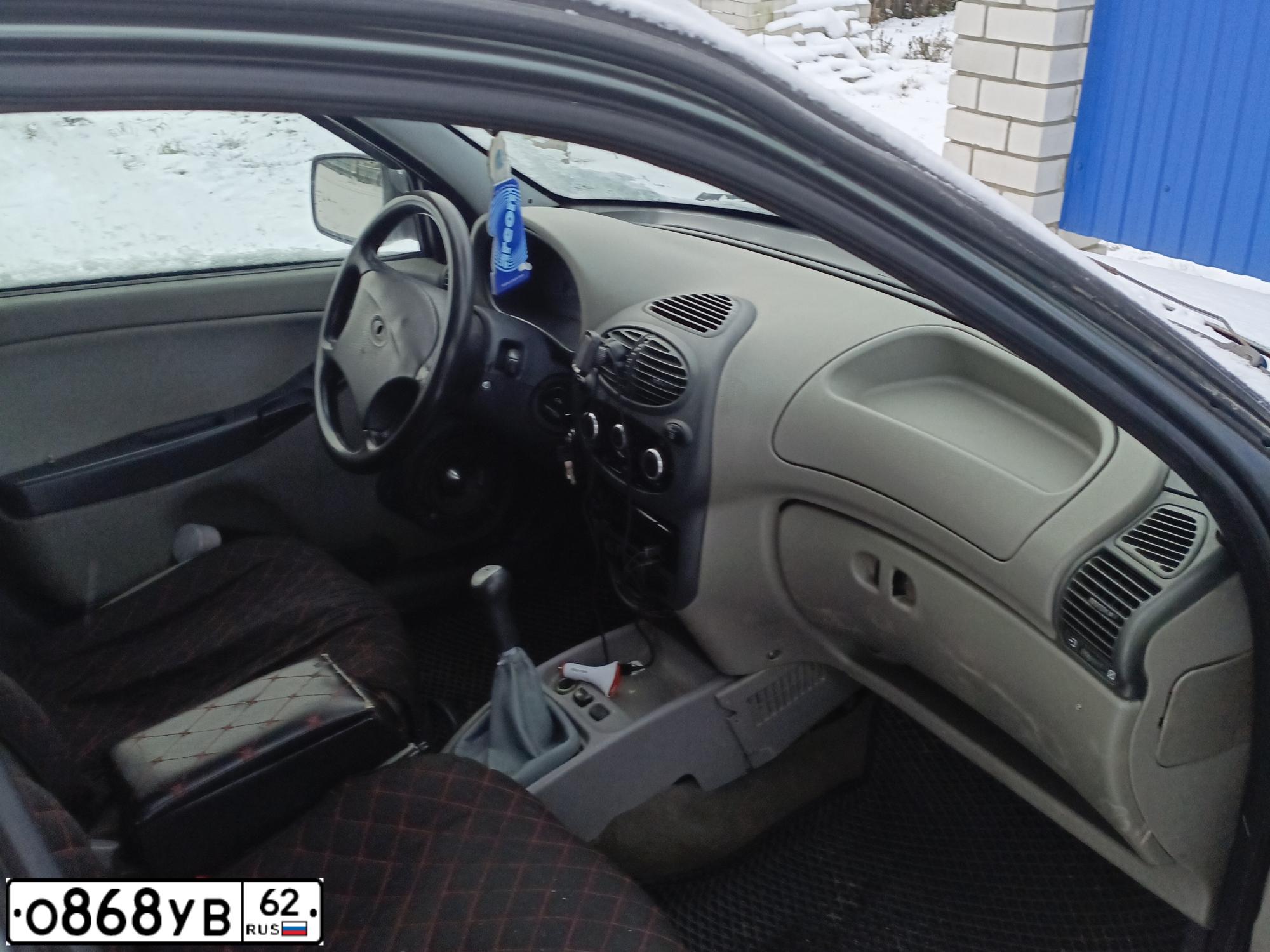 Фото автомобиля LADA 1119 KALINA, 2010 — госномер О868УВ62. Цвет: Темно-серый металлик