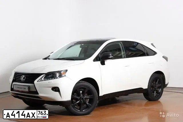 Фото автомобиля LEXUS RX, 2012 — госномер С498ВА163. Цвет: Белый
