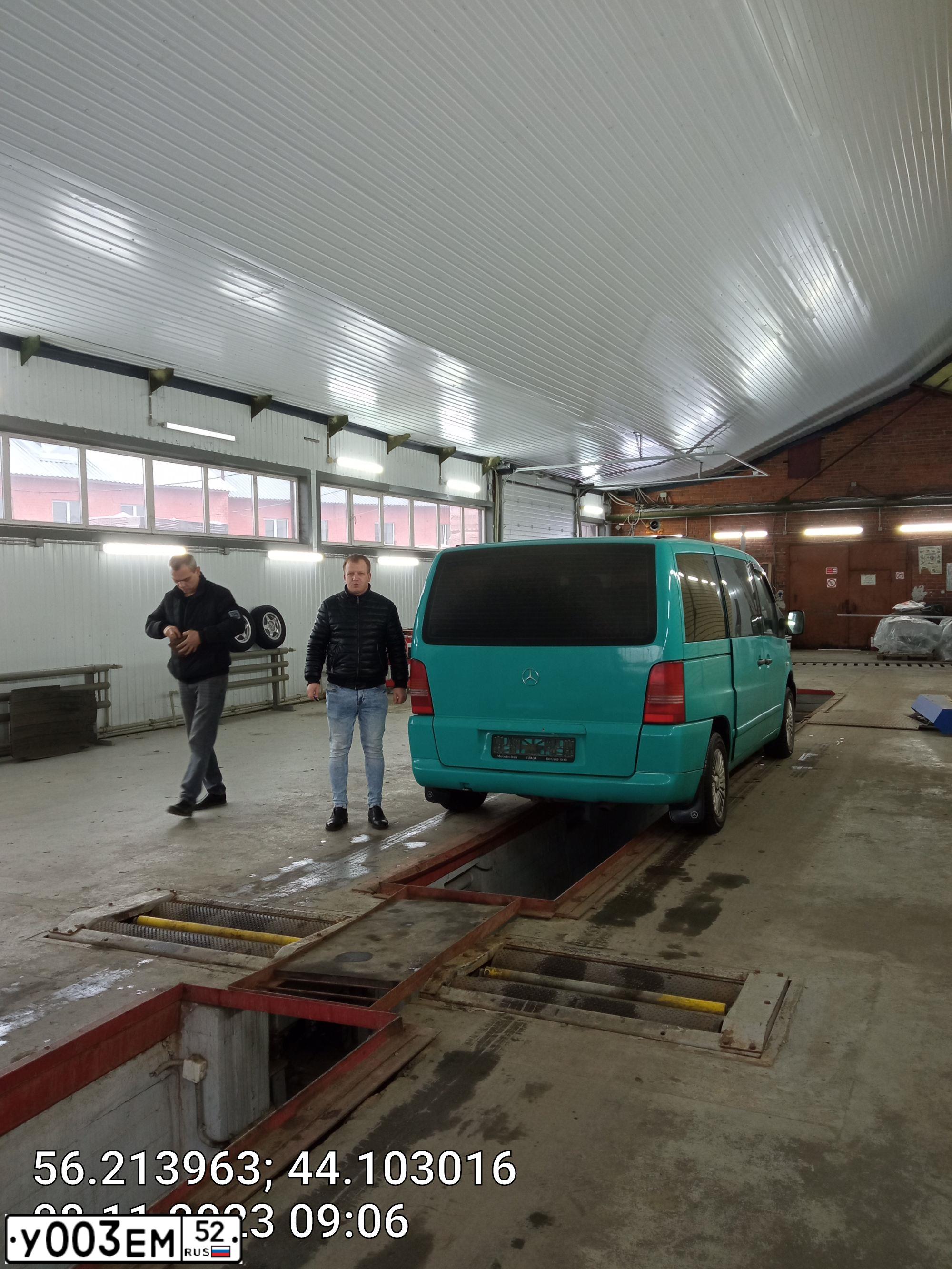 Фото автомобиля MERCEDES-BENZ VITO, 2001 — госномер К821ОС797