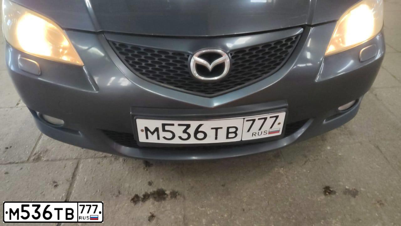 Фото автомобиля MAZDA 3, 2006 — госномер А440УМ156. Цвет: ТЕМНО-СЕРЫЙ