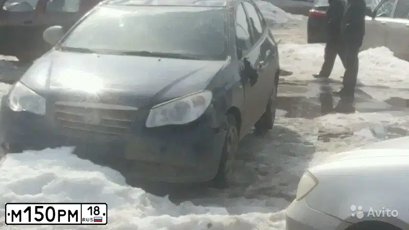 Фото автомобиля HYUNDAI ELANTRA, 2006 — госномер М150РМ18. Цвет: ФИОЛЕТОВЫЙ