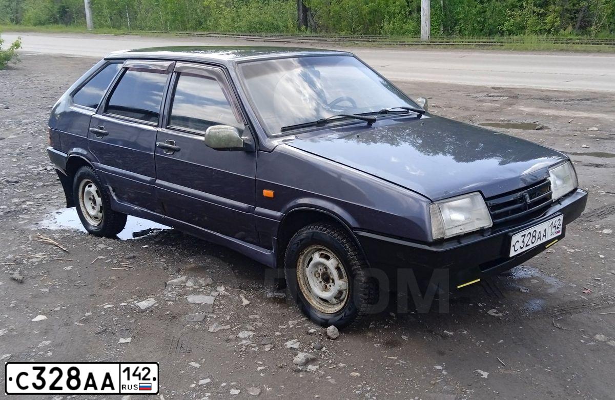 Фото автомобиля LADA 2109 SAMARA, 1997 — госномер С328АА142. Цвет: ЧАРОИТ