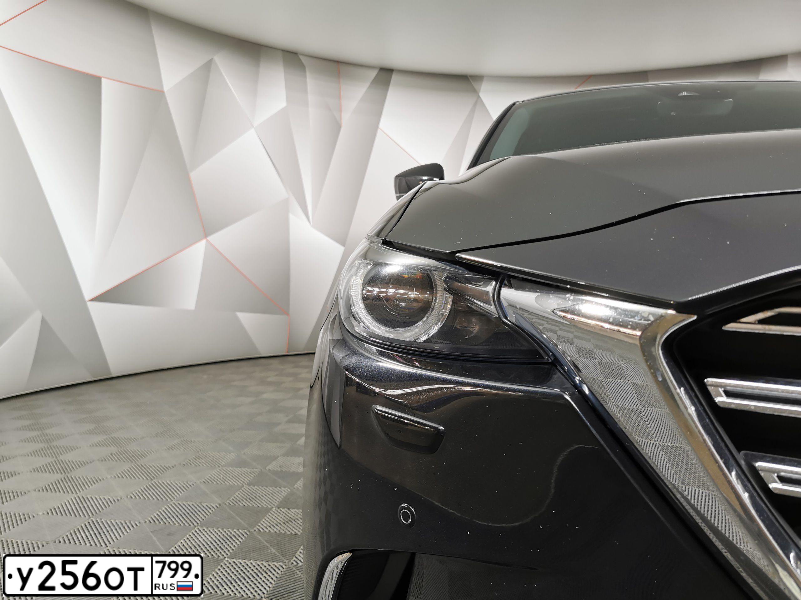 Фото автомобиля МАЗДА CX-9, 2019 — госномер В244УА790. Цвет: ЧЕРНЫЙ