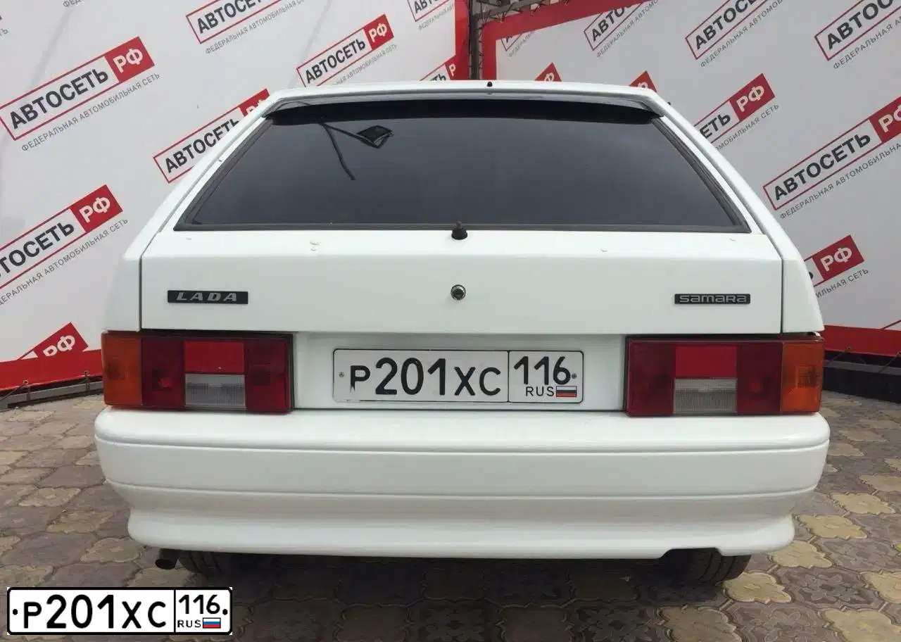 Фото автомобиля LADA 2114 SAMARA, 2011 — госномер Е316ТТ763. Цвет: Белый