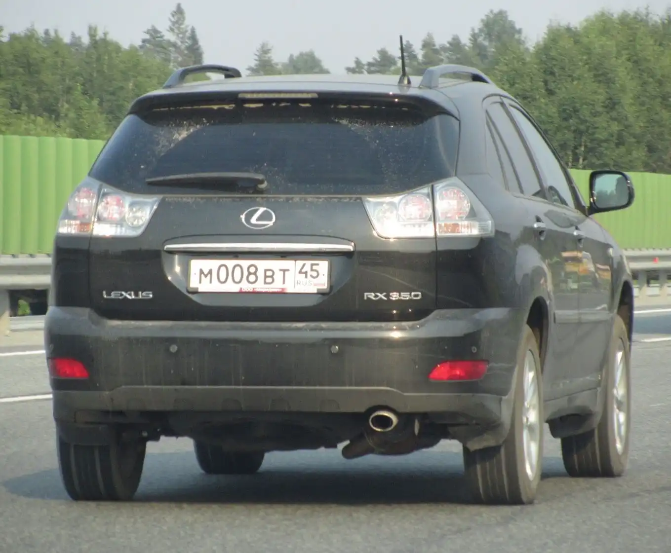 Фото автомобиля LEXUS RX, 2008 — госномер Р403ЕН159. Цвет: ЧЕРНЫЙ
