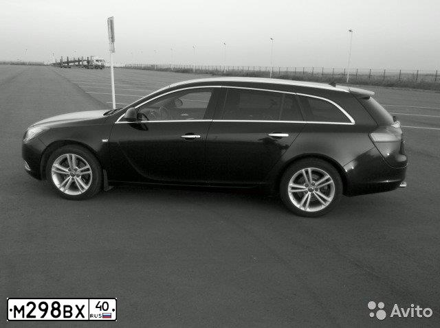 Фото автомобиля OPEL INSIGNIA, 2008 — госномер М665СТ40. Цвет: ТЕМНО-СЕРЫЙ