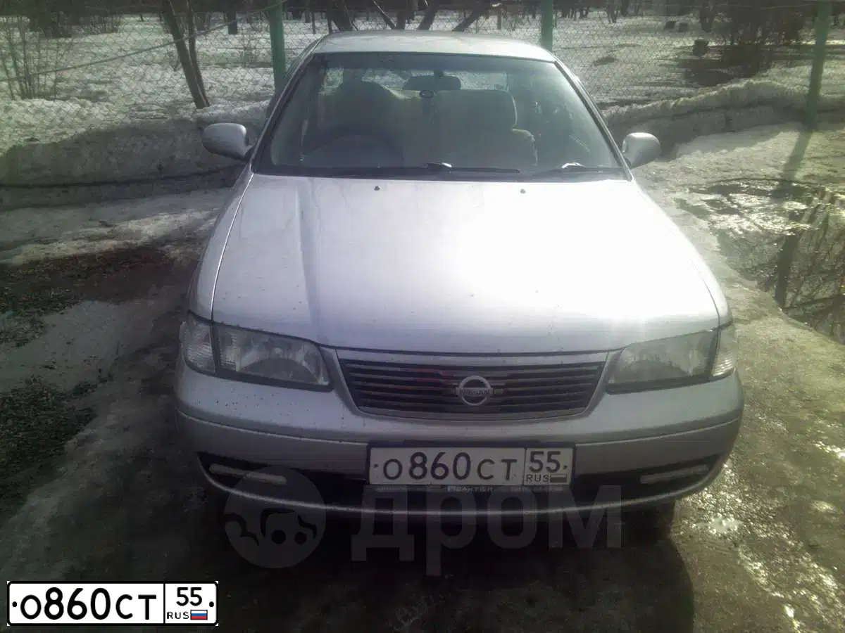 Фото автомобиля NISSAN SUNNY, 2002 — госномер О860СТ55