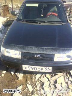 Фото автомобиля LADA 2110, 2007 — госномер Е320РО72. Цвет: ЧЕРНЫЙ