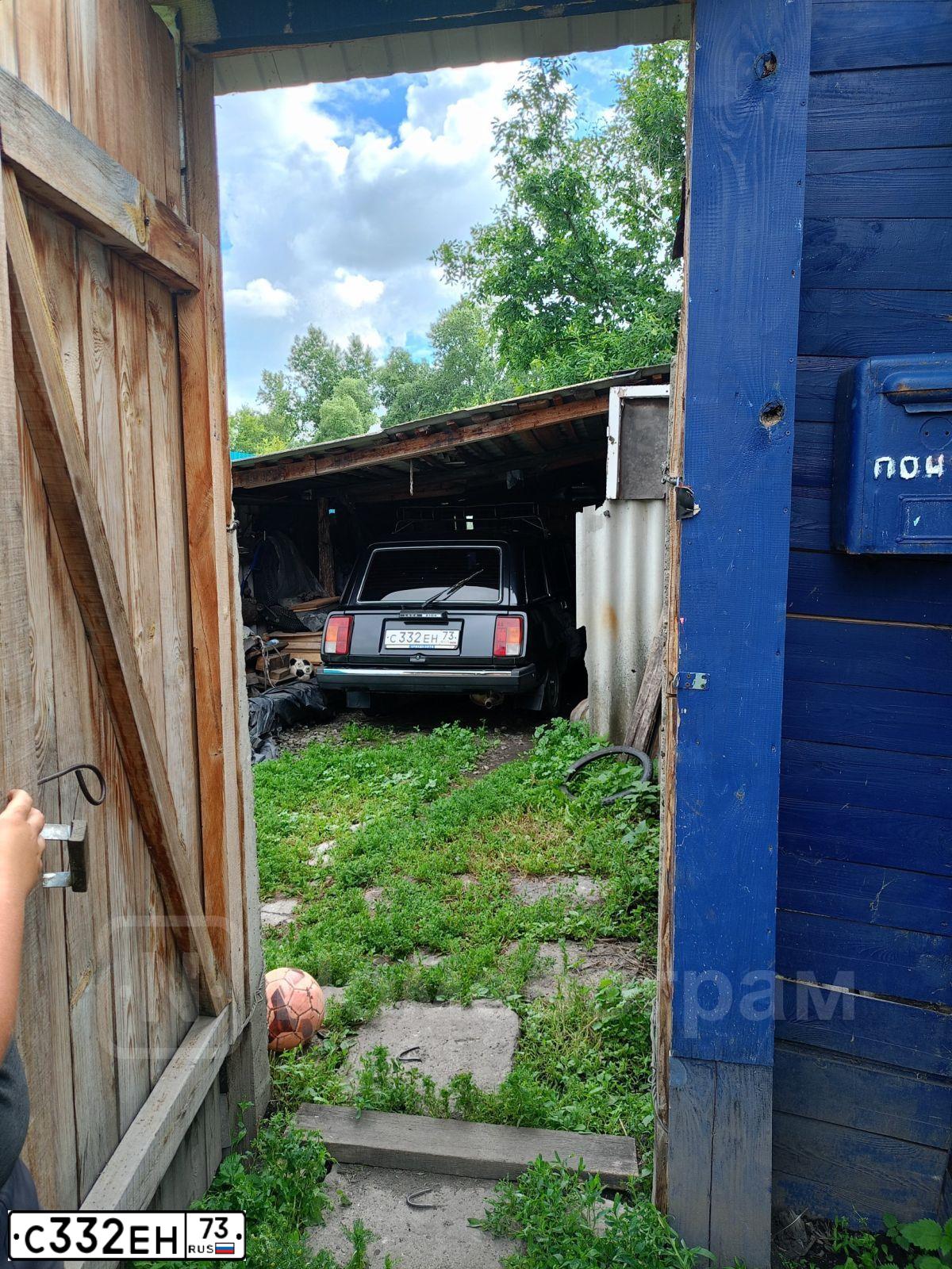 Фото автомобиля LADA 2104, 2011 — госномер С332ЕН73. Цвет: ЧЕРНЫЙ