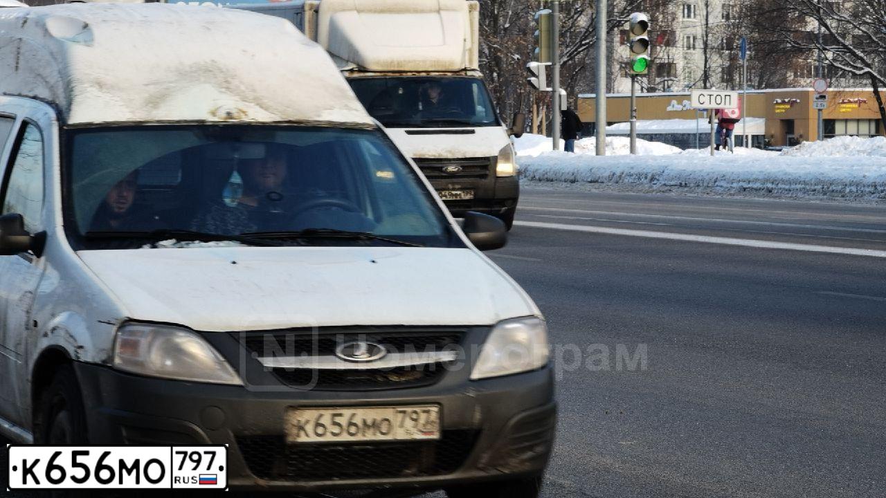 Фото автомобиля LADA LARGUS, 2017 — госномер К718ХХ159. Цвет: Белый
