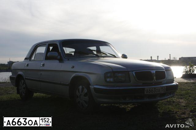 Фото автомобиля GAZ 3110 WOLGA, 2003 — госномер А663ОА152. Цвет: СВЕТЛО-СЕРЫЙ