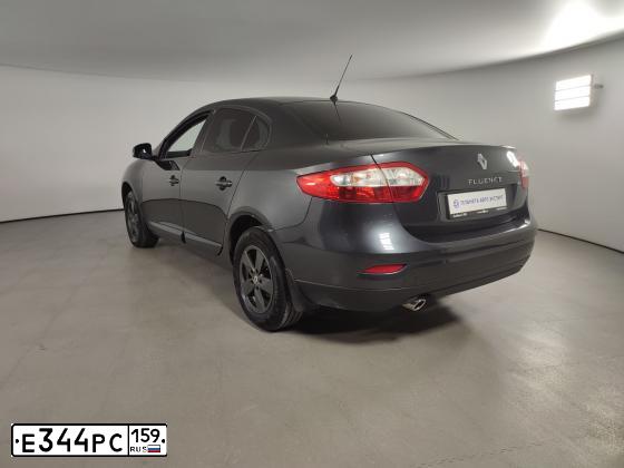 Фото автомобиля RENAULT FLUENCE, 2012 — госномер Е344РС159. Цвет: ТЕМНО-СЕРЫЙ