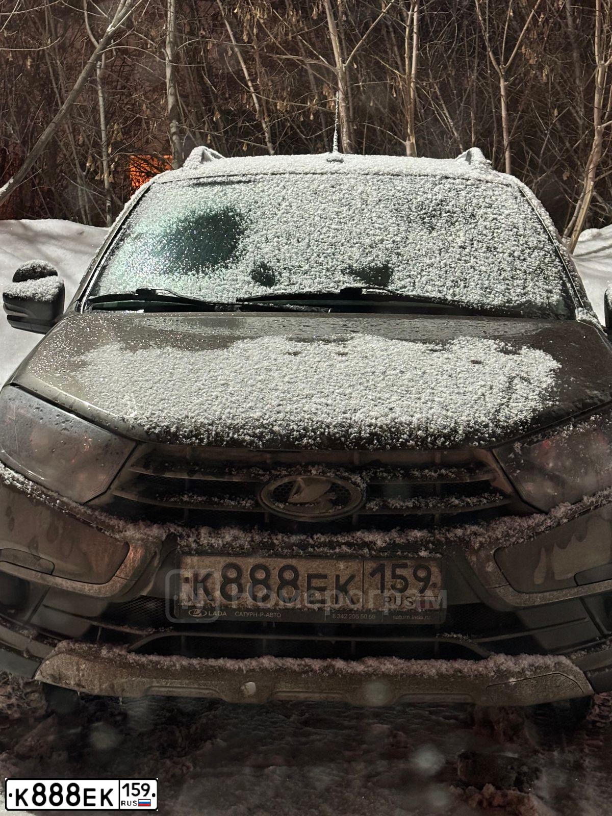 Фото автомобиля LADA KALINA, 2019 — госномер Р982АТ159