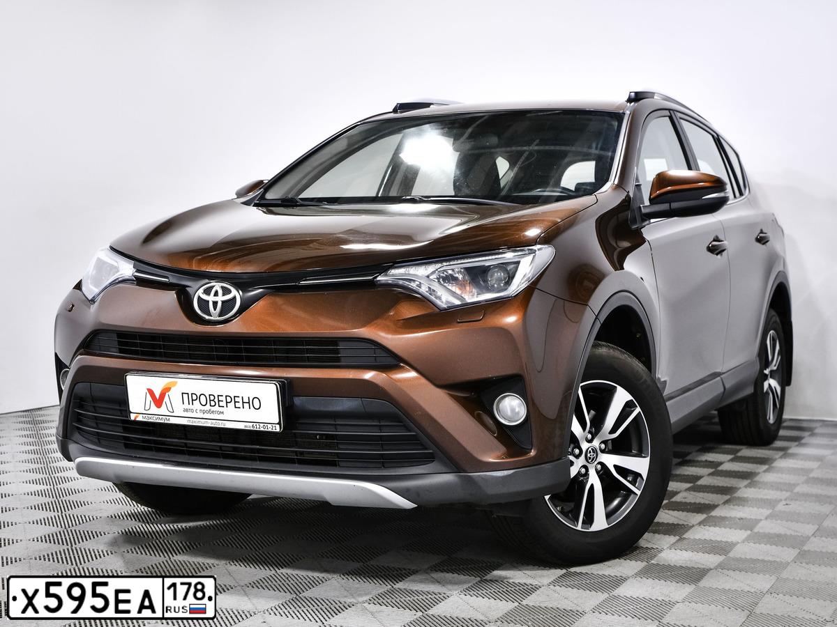 Фото автомобиля TOYOTA RAV 4, 2017 — госномер А243ТУ147. Цвет: КОРИЧНЕВЫЙ МЕТАЛЛИК