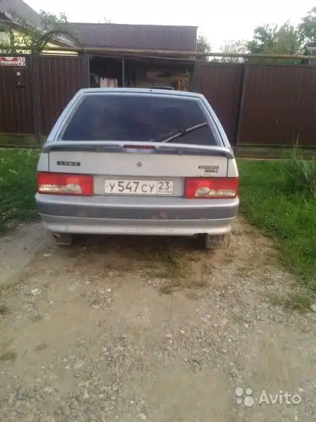 Фото автомобиля LADA 2114 SAMARA, 2005 — госномер У547СУ23. Цвет: СЕРЕБРИСТО-ЖЕЛТЫЙ